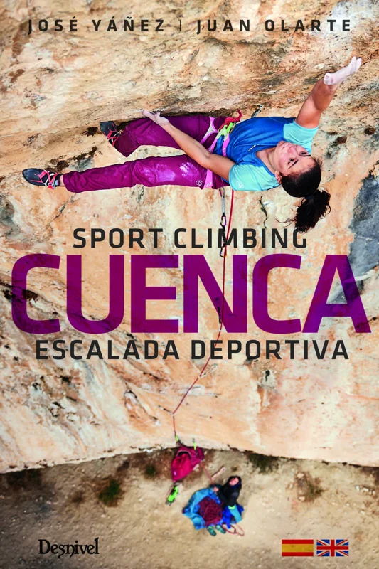 Portada de la guía: Cuenca. Escalada deportiva